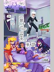 Danny's Phantastic Foursome Danny Phantom · Chapter 01. Artist: Fred Perry.