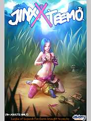 Jinx X Teemo League of Legends · Chapter 01. Artist: Ebluberry.