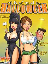 Saving Halloween · Chapter 01. Artist: Dirty Comics.