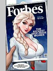 Elsa Interview - Frozen · Chapter 01. Artist: Aroma Sensei.