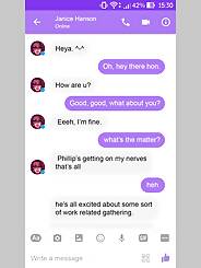 Chat With Janice · Chapter 01. Artist: Romulo Melkor Mancin.
