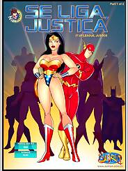 League It Up, Justice Justice League · Chapter 001-1. Artist: Seiren.