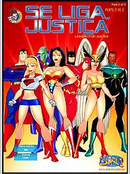 League It Up, Justice Justice League · Chapter 001-2. Artist: Seiren.