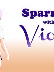 Sparring with Violet · Chapter 01. Artist: SatinMinions.