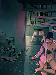 Meanwhile in Violet's Dungeon · Chapter 001-2. Artist: Sleepy Gimp.