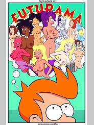 Fry's Phone List Futurama · Chapter 01. Artist: Sfan.