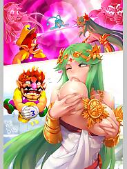 Palutena & Wario BodySwap Mario Series · Chapter 01. Artist: TSFSingularity.