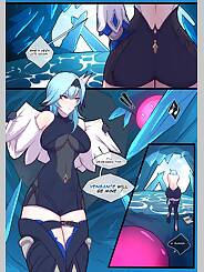Eu-Slime! Genshin Impact · Chapter 01. Artist: TSFSingularity , Oznovx.