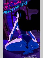 When PB is Away, Marcy will Play Adventure Time · Chapter 01. Artist: Swain Art.