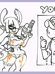 A Date With Squidna · Chapter 01. Artist: SuperSatanSon.