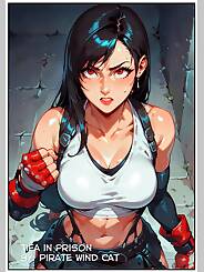Tifa In Prison · Chapter 001. Artist: Pirate Wind Cat.