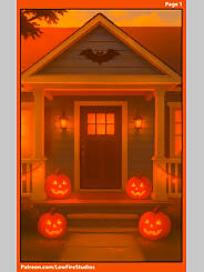 Peepin Cass Halloween Edition · Chapter 001. Artist: LowFireStudios.