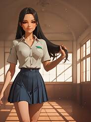 Futa Secret Under Desk · Chapter 001. Artist: AlterXone.