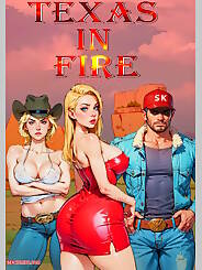 Texas in Fire · Chapter 001. Artist: Mr Cookie Comics.