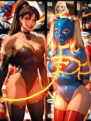 Supergirl: Imprisoned by the Lasso of Submission · Chapter 001. Artist: Electrickink.