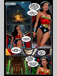 Wonder Women And Joker (Chapter 001). Artist: Electrickink.