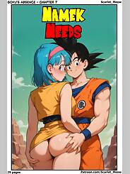 Goku's Absence (Chapter 007). Artist: Scarlet Meow.