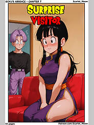 Goku's Absence (Chapter 006). Artist: Scarlet Meow.