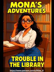 Monas Adventures - Trouble in the Library · Chapter 001. Artist: mikahcomics.