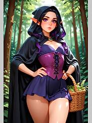 A Femboy Elf Story (Chapter 002). Artist: Blindparty.