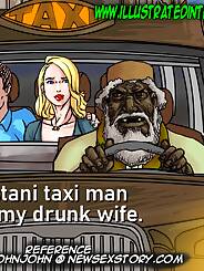 Pakistani Taxi Man · Chapter 001. Artist: IllustratedInterracial.