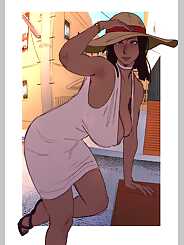 Nico Robin Comic One Piece AU · Chapter 01. Artist: Nastacic.