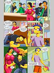 Darren's Adventure The Simpsons · Chapter 003. Artist: Arabatos.