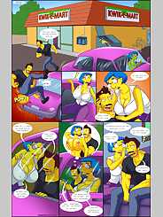 Darren's Adventure The Simpsons · Chapter 004. Artist: Arabatos.