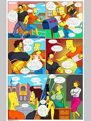 Darren's Adventure The Simpsons · Chapter 006. Artist: Arabatos.