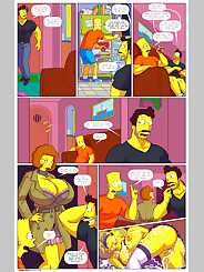 Darren's Adventure The Simpsons · Chapter 009. Artist: Arabatos.