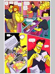 Darren's Adventure The Simpsons · Chapter 010. Artist: Arabatos.