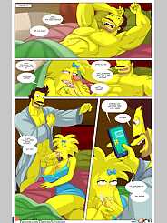 Darren's Adventure The Simpsons · Chapter 012. Artist: Arabatos.