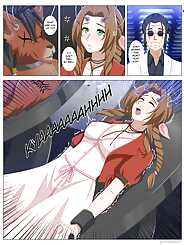 Aerith in Red Final Fantasy VII · Chapter 01. Artist: TSFSingularity , ProfessorPurrv.