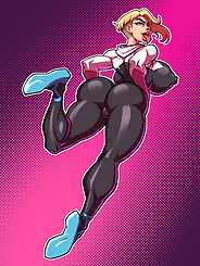 Spider Gwen across the Shaggingverse Spider-Man · Chapter 01. Artist: Fontez.