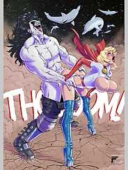 Wondercunt Justice League · Chapter 02. Artist: Fenris Comix.