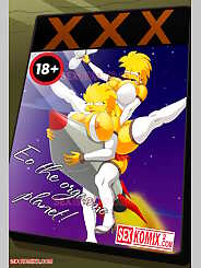 To the planet OrgasmoThe Simpsons · Chapter 01. Artist: SexKomix.