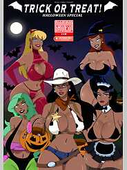 Trick or Treat! - Halloween Special - Justice Leag · Chapter 01. Artist: GhostlessM.