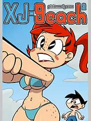 XJ-9 Beach - My Life As A Teenage Robot · Chapter 02. Artist: Garabatoz.