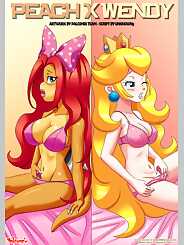 Peach X Wendy - Mario · Chapter 01. Artist: PalComix.