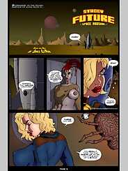 Stacey Future - Space Marshal · Chapter 002. Artist: James Lemay.