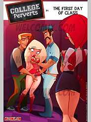College Perverts · Chapter 001. Artist: WC TF.