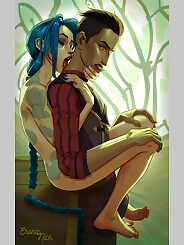 Jinx & Silco - League of Legends · Chapter 01. Artist: Nick Eronic.