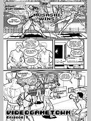 Videogame Town · Chapter 01. Artist: Leandro Comics.