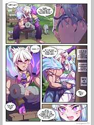 Sett x Soraka spirit blossom - League of Legends · Chapter 01. Artist: Strong Bana.