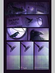The Raven · Chapter 01. Artist: Romulo Melkor Mancin.