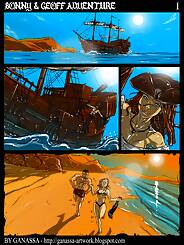 Bonny And Geoff Adventure · Chapter 01. Artist: Ganassa.