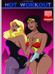 Hot Workout Justice League · Chapter 01. Artist: GhostlessM.