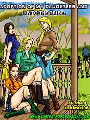 Adoption of my daughters and I into the tribe · Chapter 01. Artist: IllustratedInterracial.