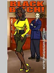 Black Bitch · Chapter 01. Artist: IllustratedInterracial.