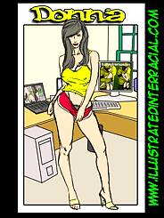 Donna · Chapter 01. Artist: IllustratedInterracial.